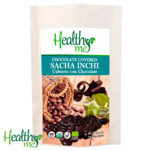 sacha inchi, sacha inchi con chocolate, chocolate 70%, snack, healthy me, no gmo, no gluten, vegano, vegan, sin gluten, gluten, orgánico, natural, saludable